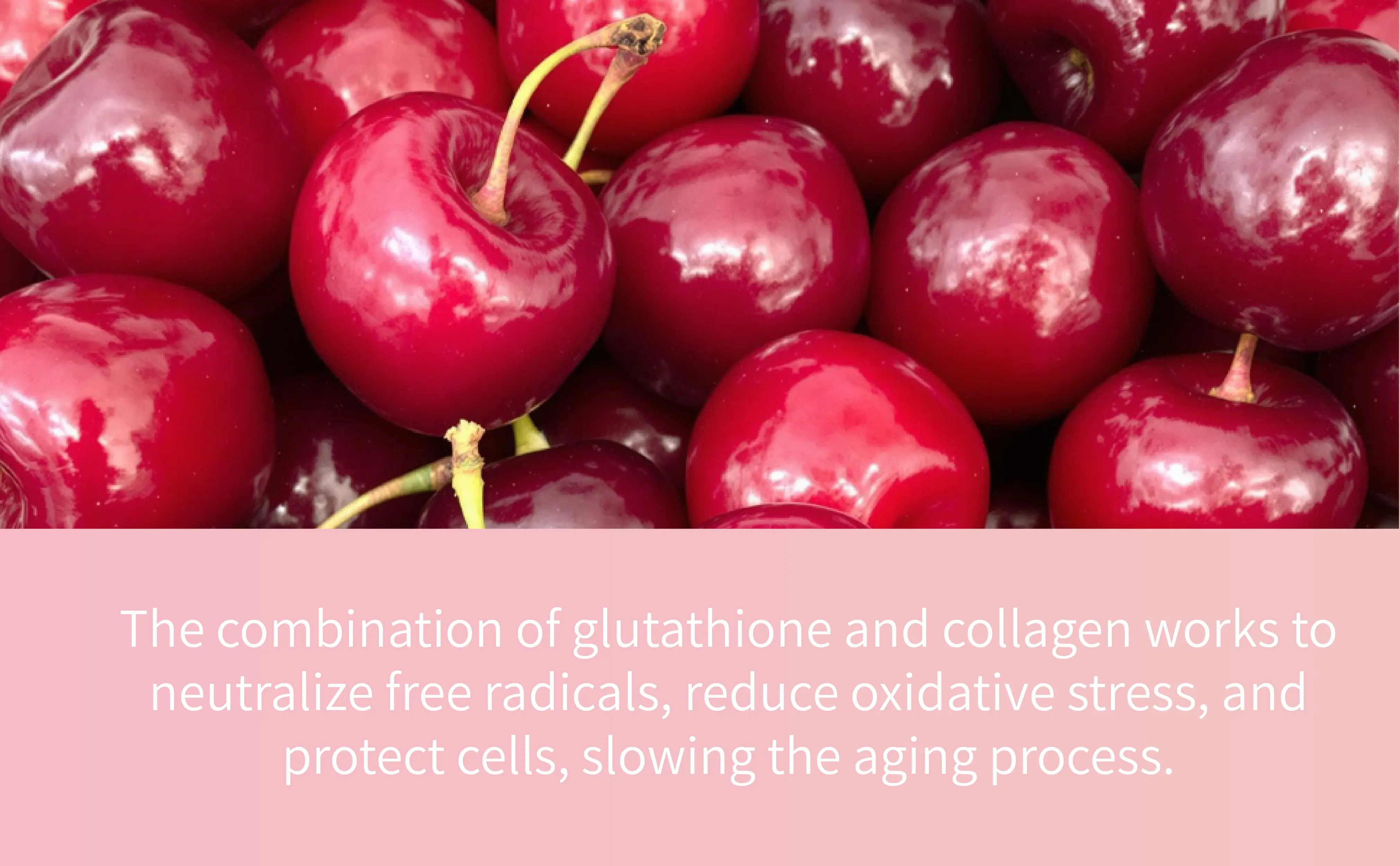 Cherry Collagen Gummies with Vitamin C & Hyaluronic Acid