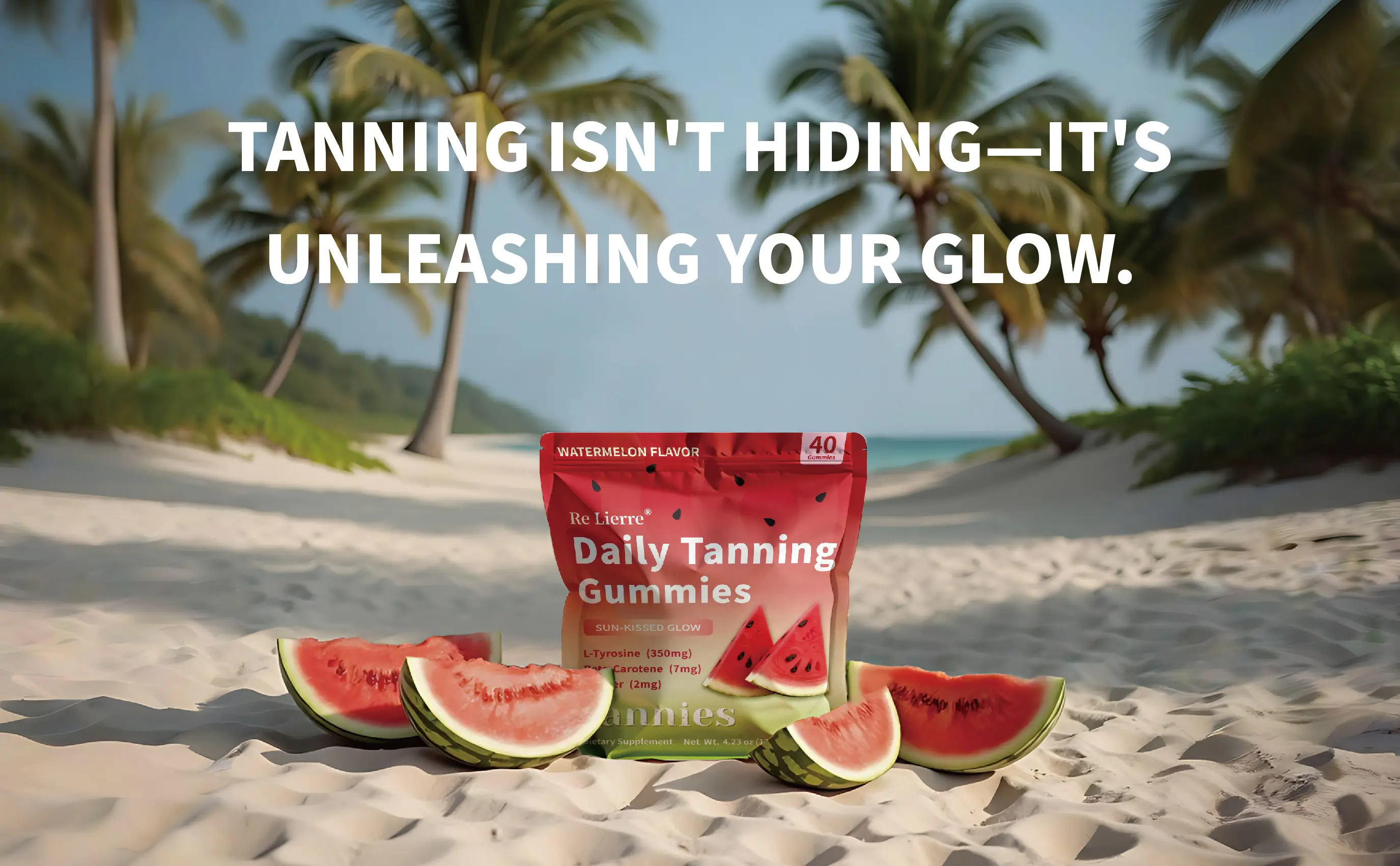 Daily Tanning Gummies Detail