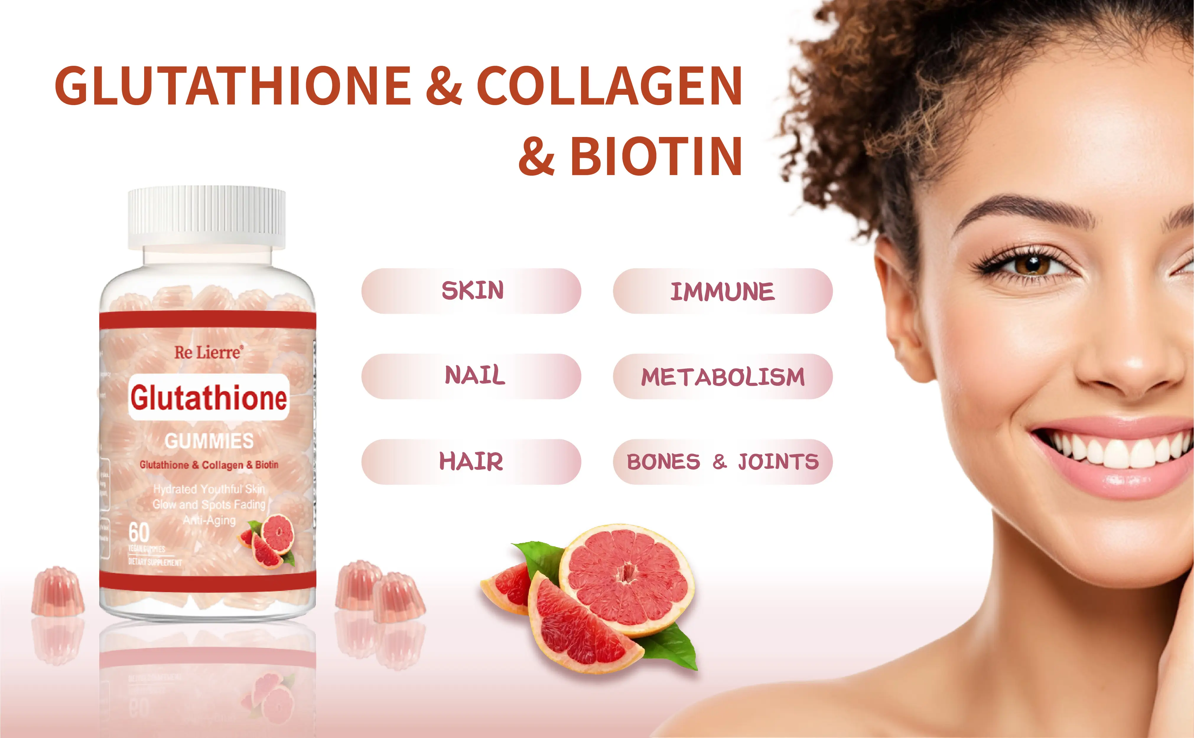 Grapefruit Collagen Gummies